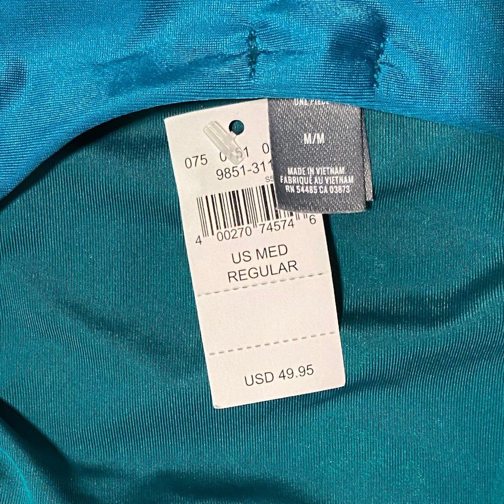 New with tags - teal aerie one piece swimsuit - Picture 2 of 6